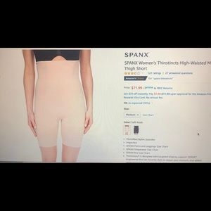 SPANX Thinstincts High-Waisted Mid-Thigh Short